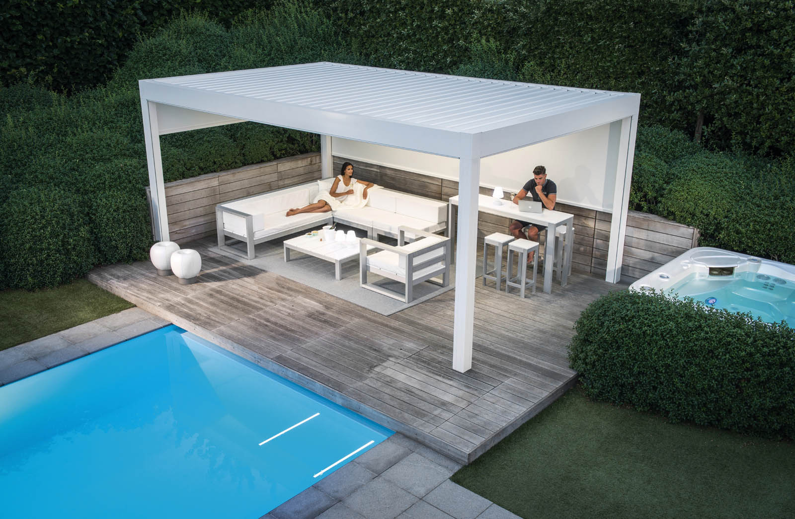 Terraconcept Garage, Carport, Abri de Jardin, Pool House 78, 91