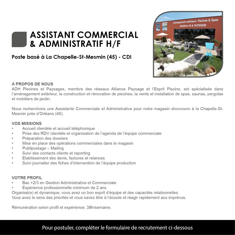 Assistant Commercial 45