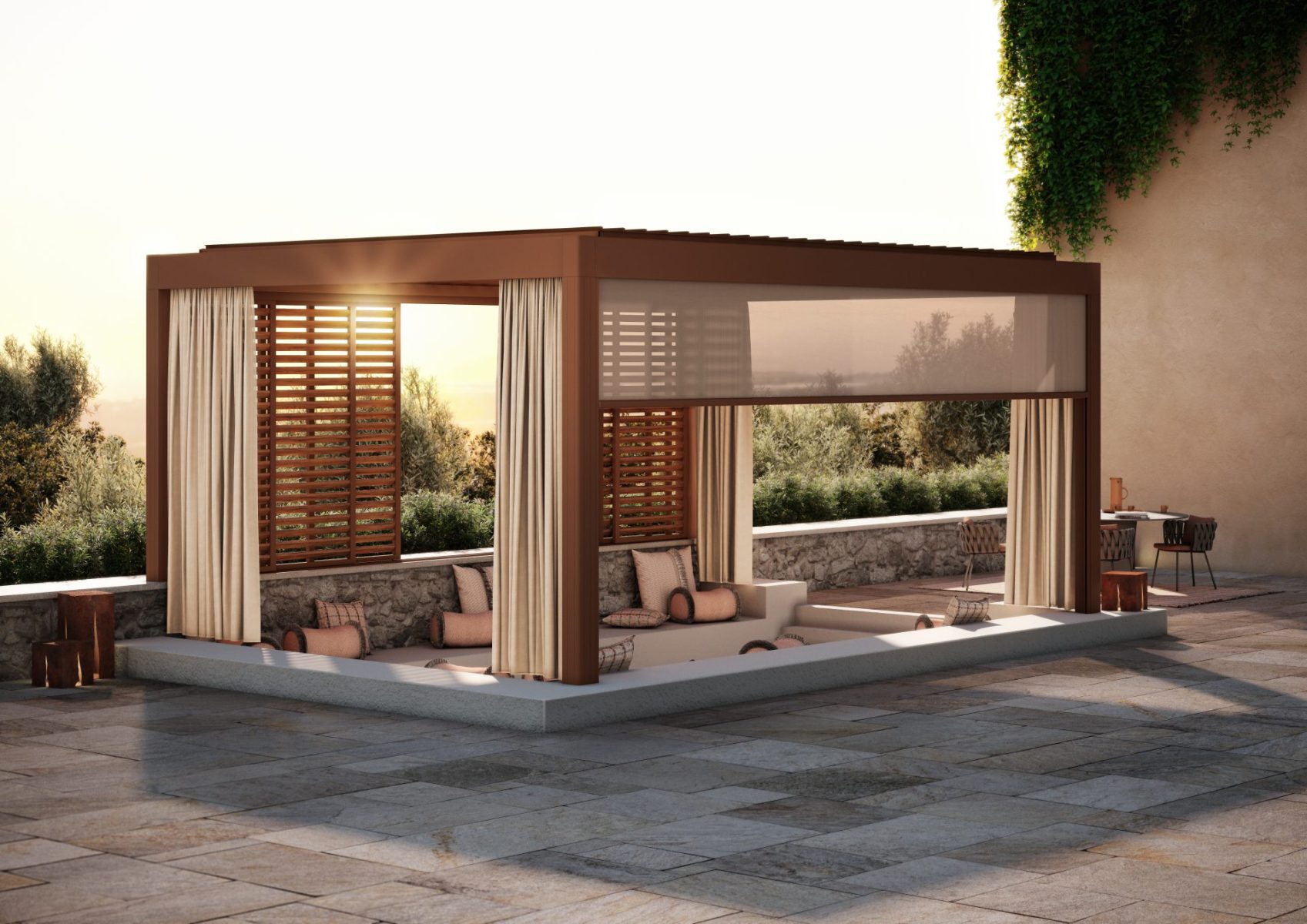Pergola Renson - Modèle Camargue