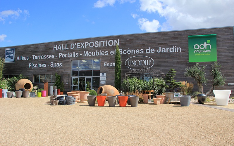 Façade magasin ADH Paysages à Villiers-sur-Loir