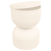 Tabouret PIAPOLO FERMOB couleur beige latté